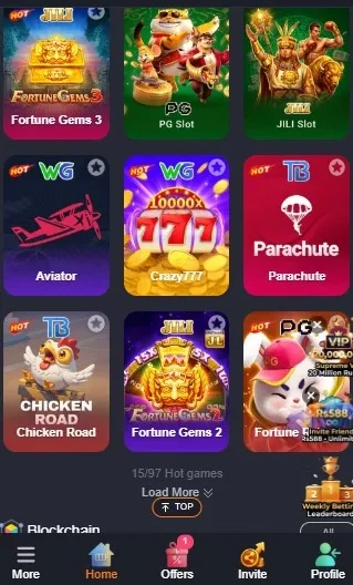 W9 Game Home page