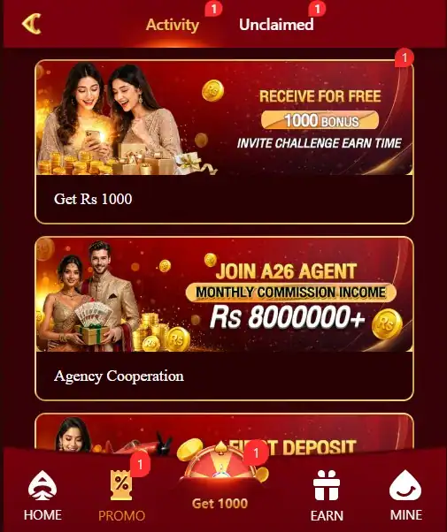 A26-game-first-time-launched-Bonuses-and-rewards
