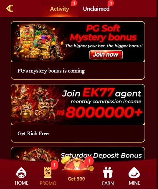 Ek77 Game Rewards-and-Bonuses